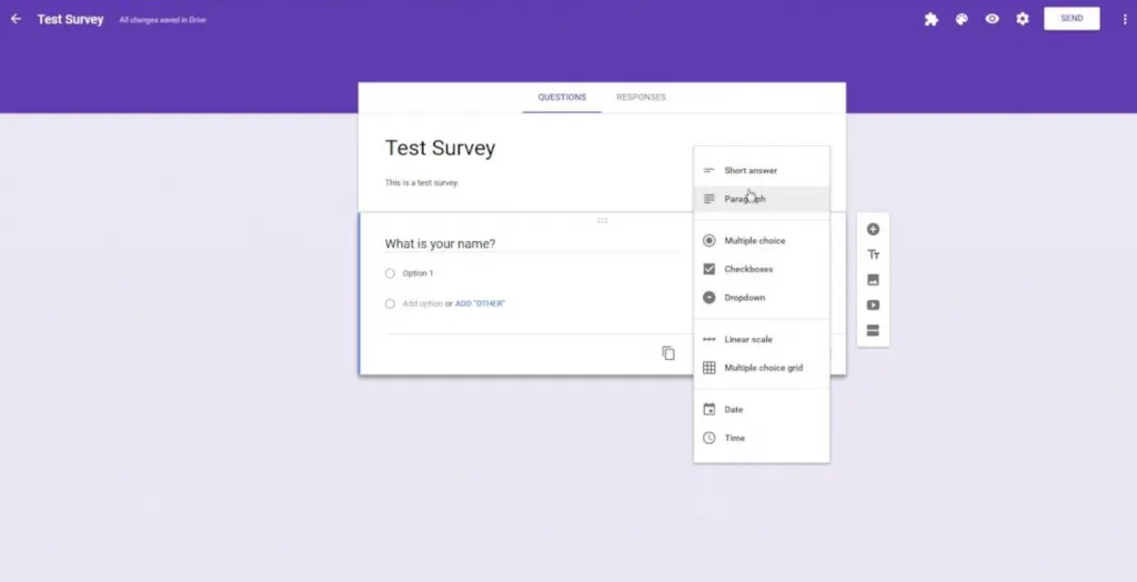 Edytor Google Forms