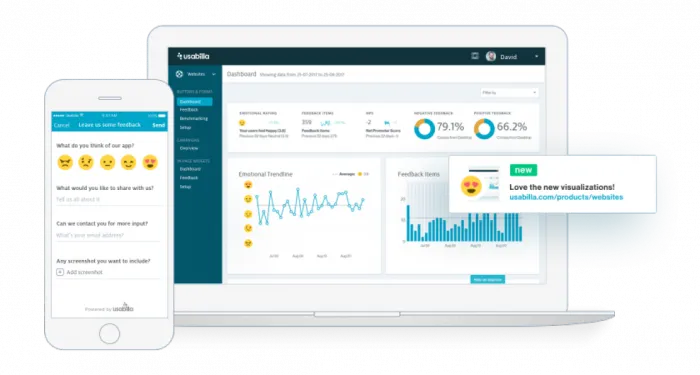 Usabilla – feedback wizualny przypięty do elementów strony