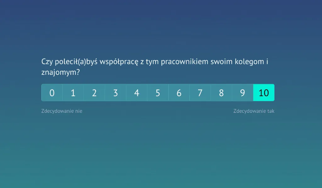 Przykładowe pytania do oceny 360 stopni pogrupowane według obszarów kompetencji