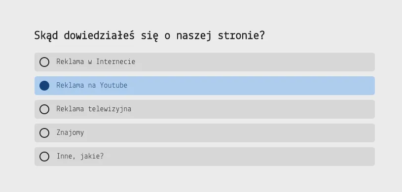 Pytanie zamknięte
