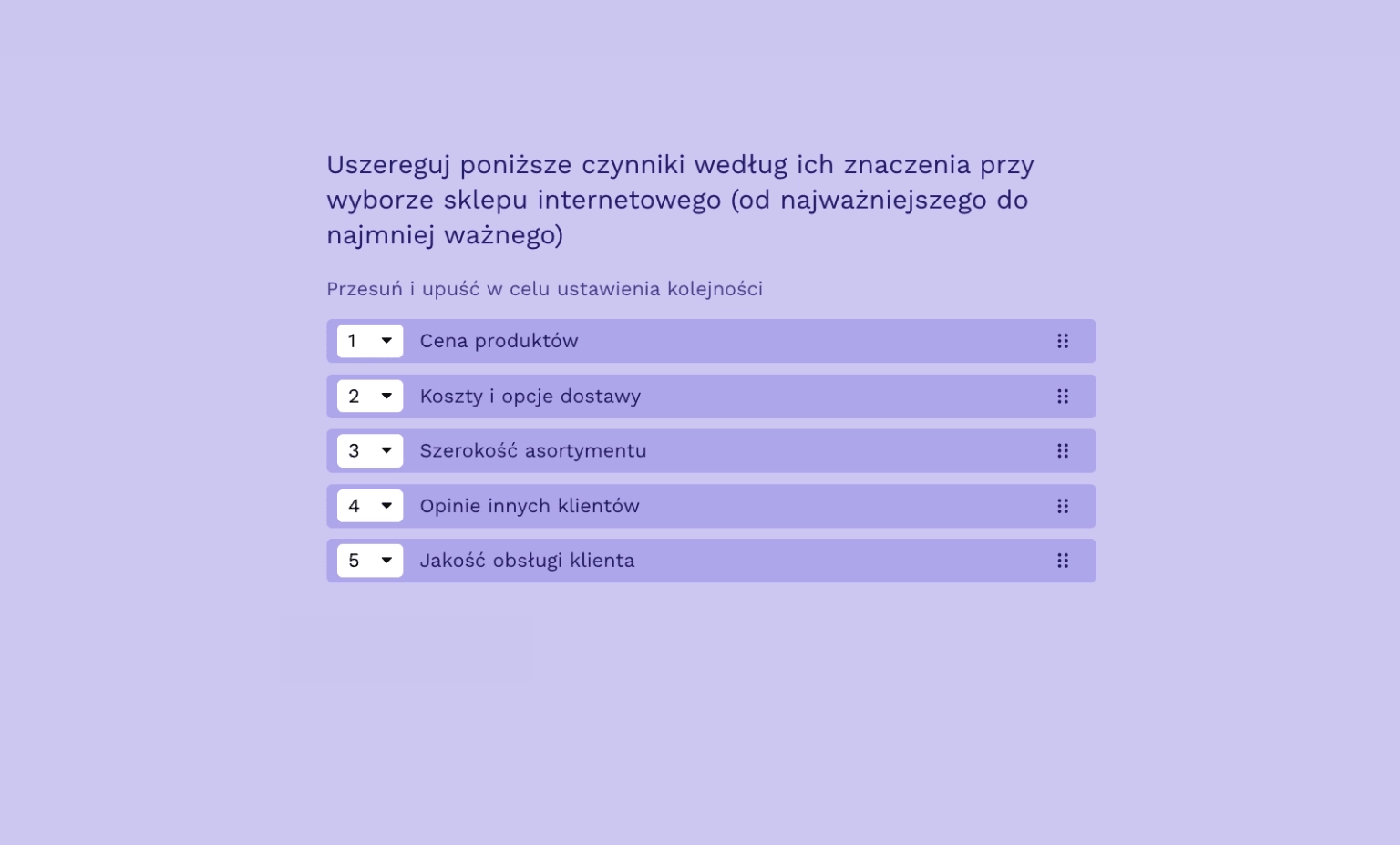 Skala rang w ankietach: zastosowanie i przykłady