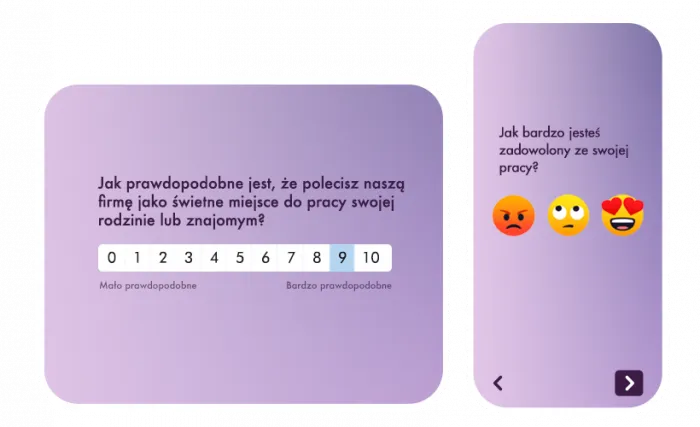 Skorzystaj z gotowego szablonu ankiety Pulse Check pracownika w interankietach.