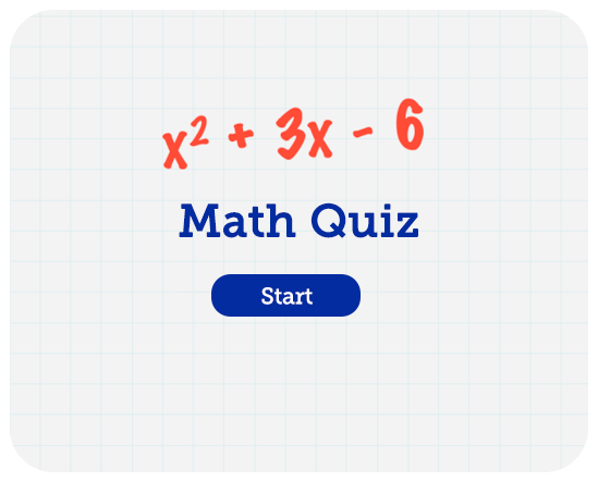 Przykład testu matematycznego dla uczniów