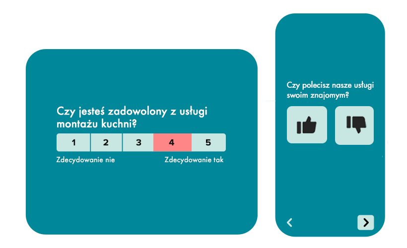 Ocena zadowolenia z usługi