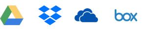Integracja z Dropbox, Google Drive
